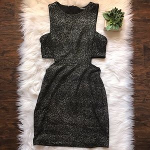 Soprano Cut Out Shimmer / Glitter Club Dress